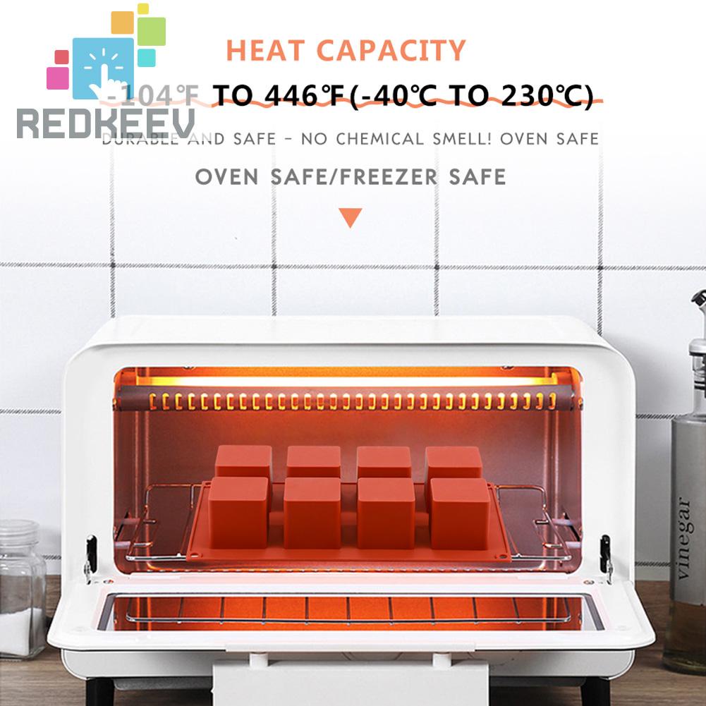 Khuôn Silicone Làm Bánh 15 Ô Vuông Tiện Dụng