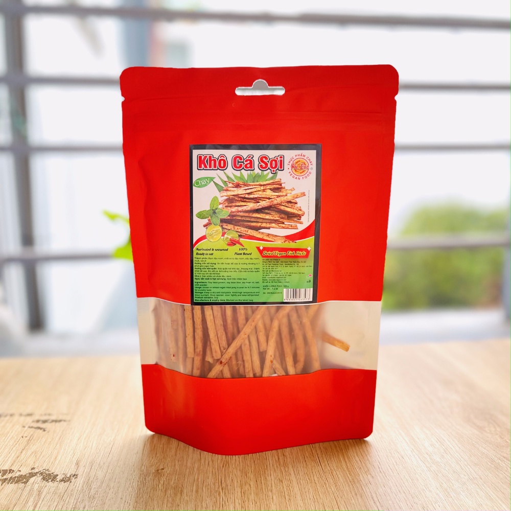 Khô Cá Sợi Chay 100g - Đồ Ăn Chay - Thực Phẩm Chay Âu Lạc, Đồ Chay