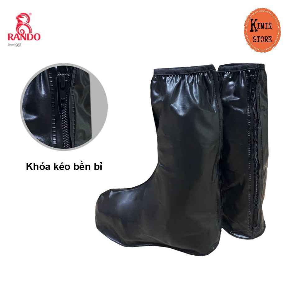 [bảo vệ chân và giày] Ủng bọc giày đi mưa cao cấp Rando nam nữ tiện dụng - OBPS-04