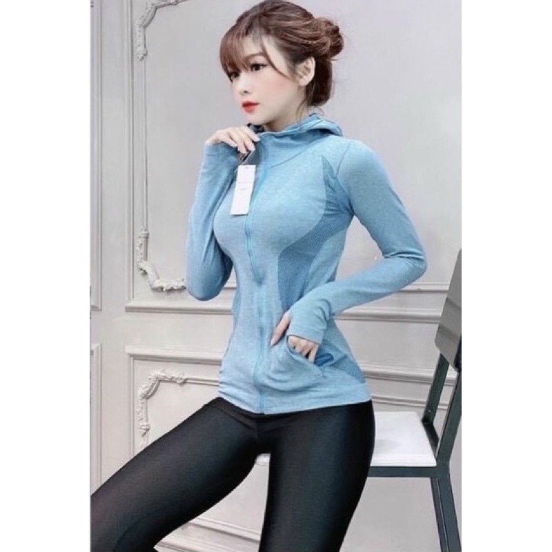 Áo Khoác Lượn Sóng Thể Thao Áo Tập GYM YOGA Body Nữ | BigBuy360 - bigbuy360.vn