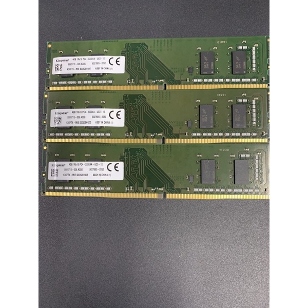 Ram PC kingston 4GB DDR4 3200MHz PC4-3200 Udimm Chính Hãng Mới Bảo Hành 312 Tháng 1 Đổi 1