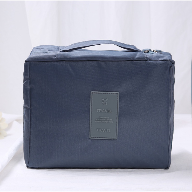 Túi Đựng Mỹ Phẩm Chống Thấm Đơn Sắc MINISHOP H024