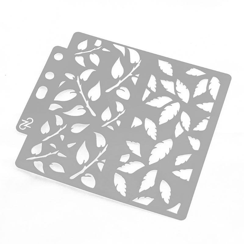 Khuôn Cắt Giấy Làm Từ Kim Loại Hình Lá Trang Trí Scrapbook