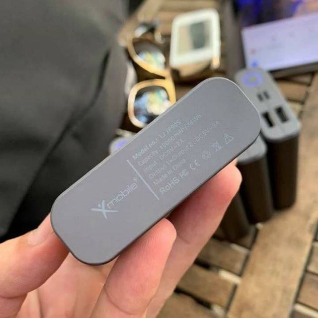 Pin Sạc Dự Phòng Xmobile 10000mAh LJ JP90s - IOS Micro X-mobile X.mobile Jp90s jp90s  jp90s No box