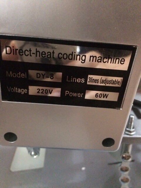 MÁY IN HẠN SỬ DỤNG - IN DATE DY-8+ 1 cuộn mực đi kèm máy | BigBuy360 - bigbuy360.vn