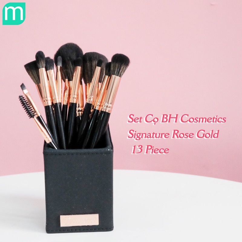Set Cọ BH Cosmetics Signature Rose Gold 13 Piece
