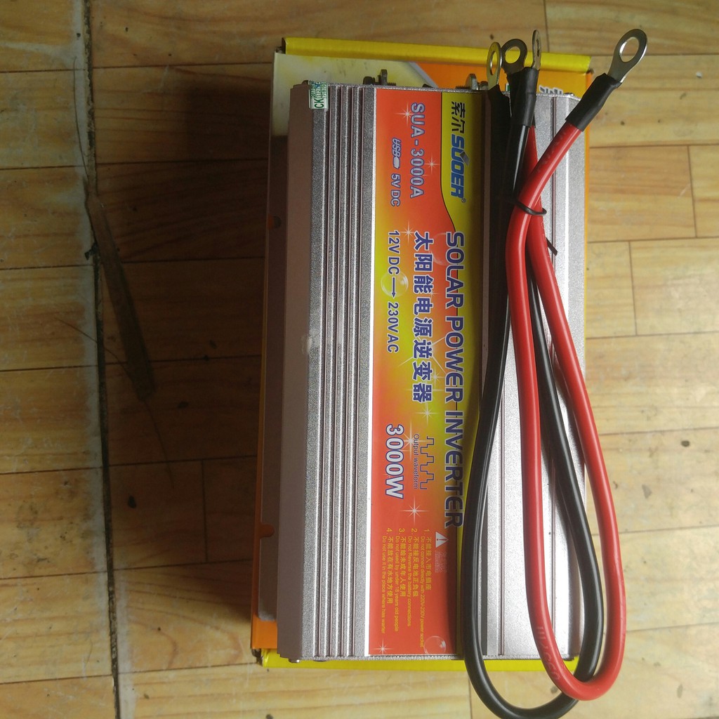 Kích điện, đổi điện 12v ra 220v công suất 3000w