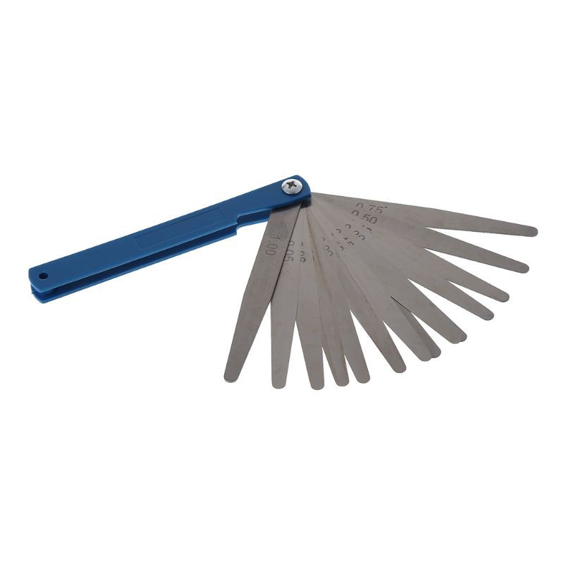 Thước đo khe hở 14 lưỡi bằng thép không gỉ chất lượng cao