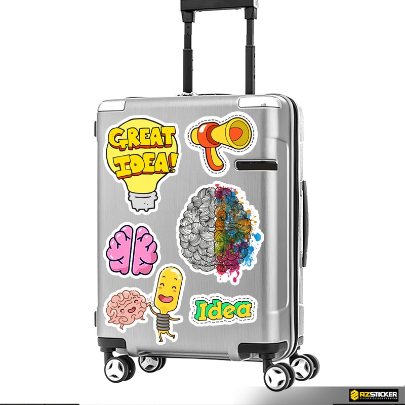 Sticker PVC Chống Thấm Nước Dán Nón Bảo Hiểm , Điện Thoại | Sticker Idea