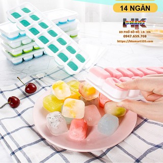 Khay đá silicon có nắp đậy