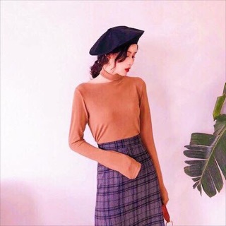 Áo len monteghi cổ chocker