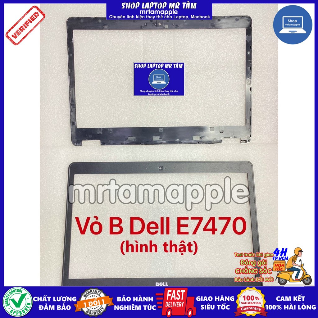 (COVER) VỎ B (VIỀN MÀN HÌNH) LAPTOP DELL E7470 dùng cho Latitude E7470