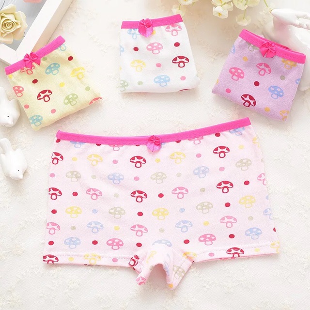 QUẦN CHIP ĐÙI COTTON DỄ THƯƠNG CHO BÉ GÁI