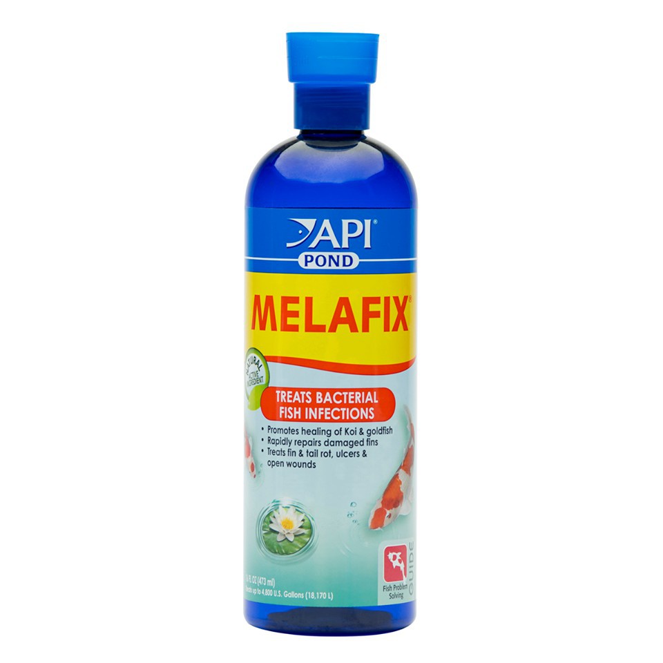 Thuốc Kháng Khuẩn Điều Trị Ký Sinh Trùng Cho Cá POND Melafix 473ml