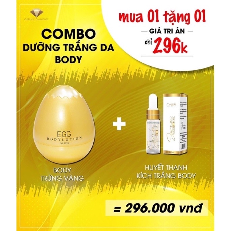 combo body trứng vàng tắm trắng | BigBuy360 - bigbuy360.vn