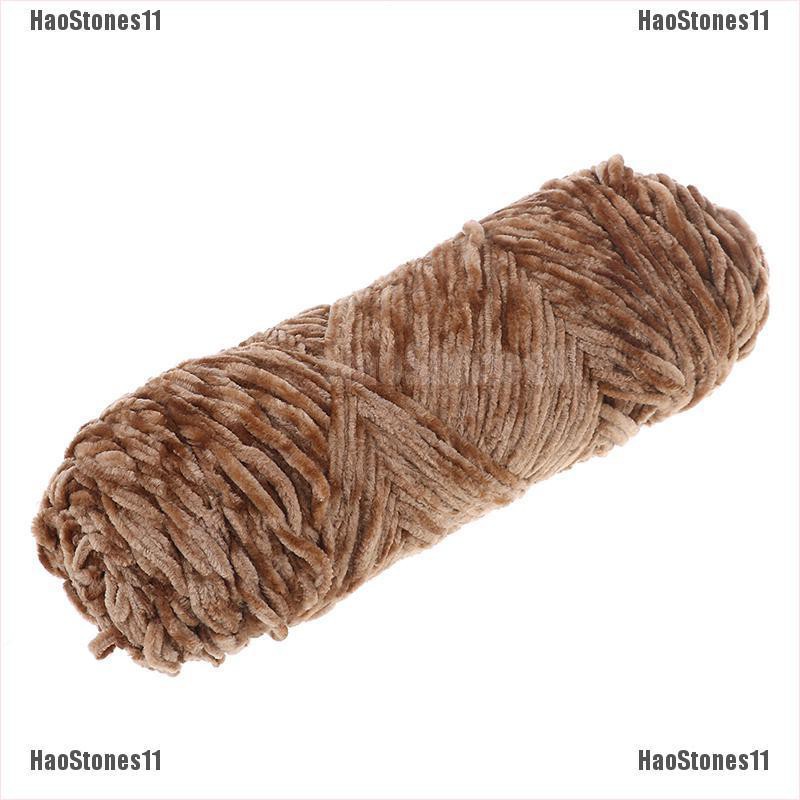 Cuộn len nhung siêu mịn mềm chất cashmere làm đồ thủ công 100g