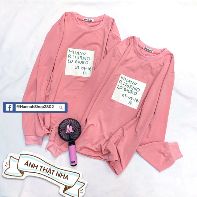 [TẶNG QUÀ] Áo Thun Tay Dài Thu Đông 💝 Unisex Nam Nữ Phong Cách Hàn Quốc Ulzzang 💝 Milano | BigBuy360 - bigbuy360.vn