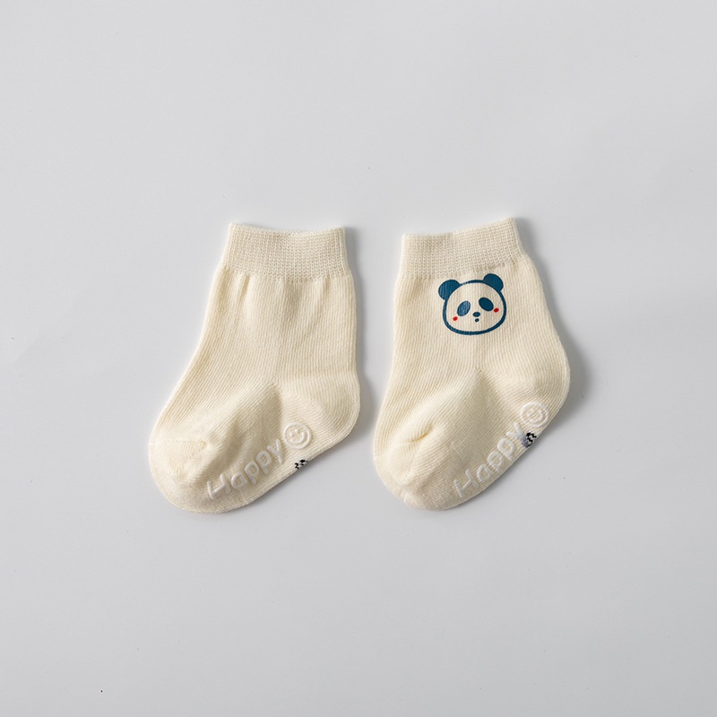 Vớ Cotton Thu Đông Chống Trượt In Họa Tiết Hoạt Hình Dễ Thương Cho Bé