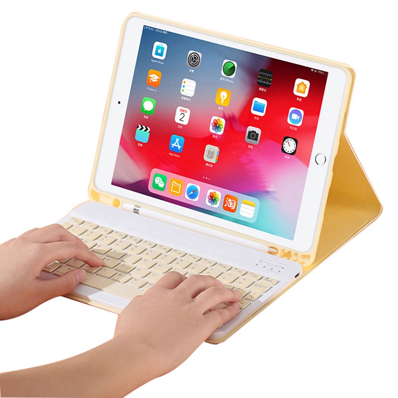 Bao Da Kèm Bàn Phím Cho Ipad 10.2 "8Th / 7th Gen For Ipad 2020 / 2019 / Ipad Air 3 / Ipad Pro 10.5