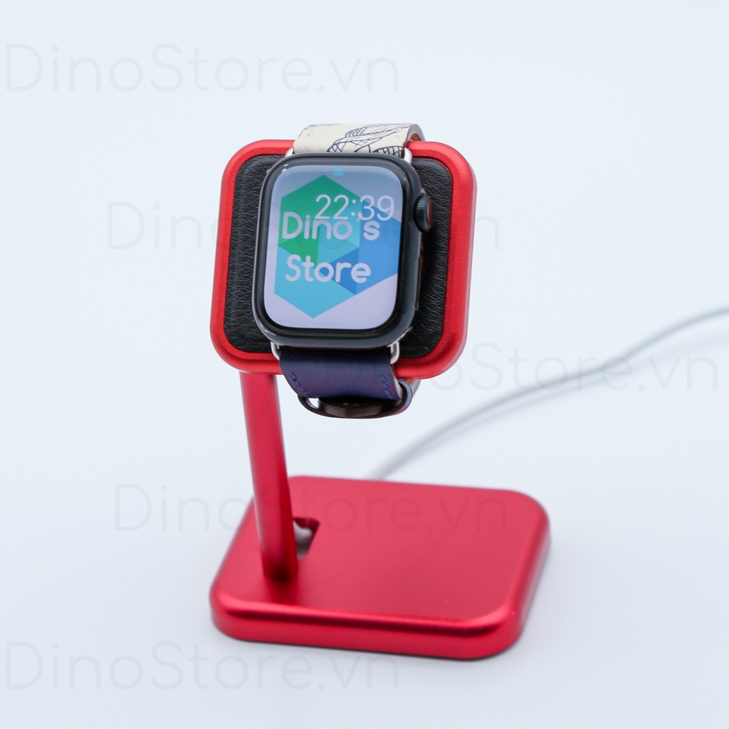 Giá đỡ đồng hồ , đế sạc cho Apple Watch Holder nhôm nguyên khối đế đỡ đồng hồ thông minh