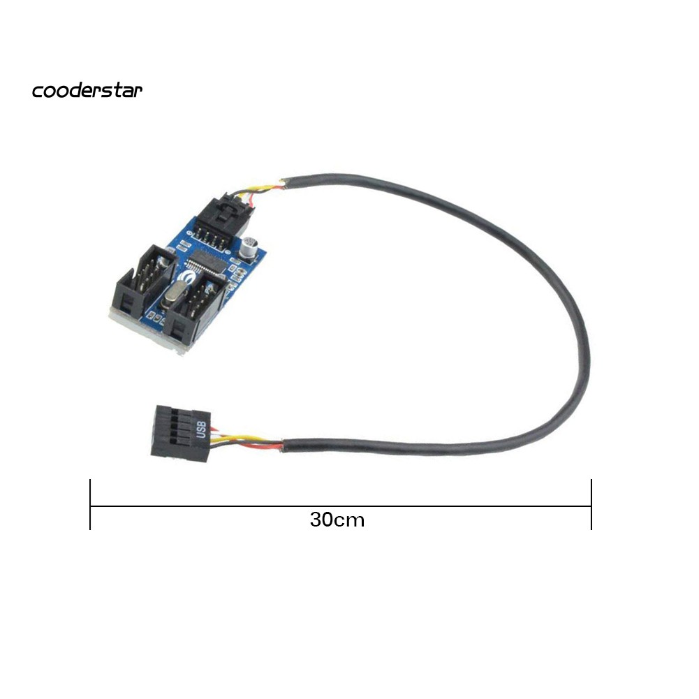 Dây Cáp Chia 2 Cổng Usb 9pin Tiện Dụng | WebRaoVat - webraovat.net.vn