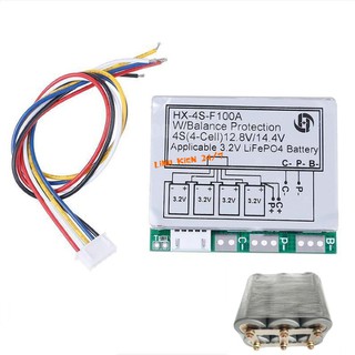 Mạch Sạc Và Bảo Vệ Pin 3.2V LIFEPO4 12.8V 4S 100A