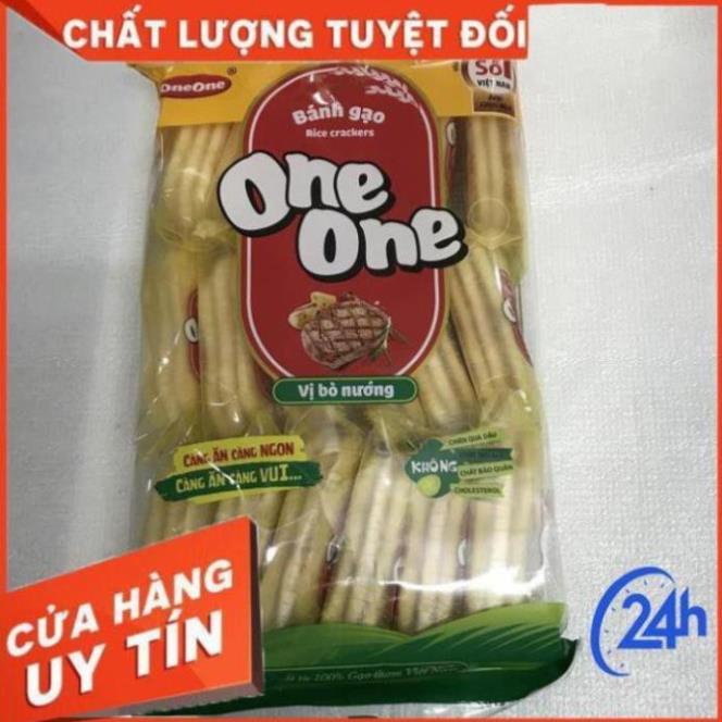 BÁNH GẠO ONE ONE VỊ PHÔ MAI NGÔ 118gr/ VỊ BÒ NƯỚNG 150gr / VỊ NGỌT DỊU 150gr