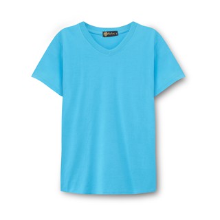 Áo thun Cổ TIM nam - Basic TEE - HOA LONG (Thiên thanh)