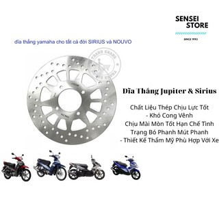 Đĩa thắng Sirius Jupiter Nouvo Lexam Taurus (Dĩa phanh thắng thay thế kiểu Zin Ex 135 LX SX Exciter)