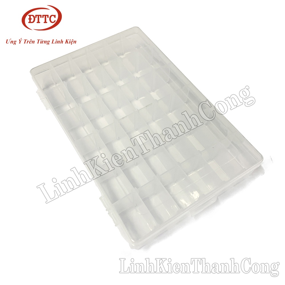 Hộp Nhựa Đựng Linh Kiện 36 Ngăn 27.5x17.7x4.5cm