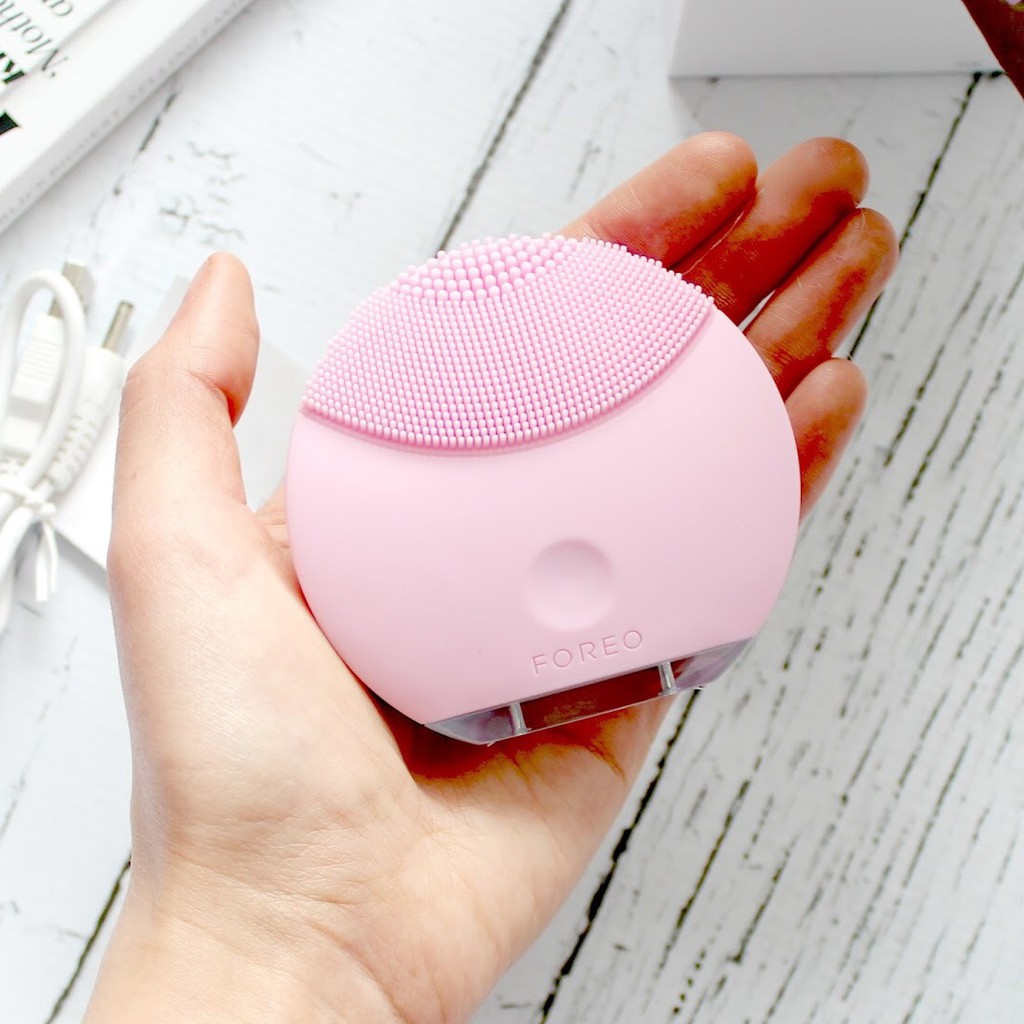 LOẠI 1 - Máy rửa mặt cao cấp sóng âm giúp làm sạch sâu, tẩy da khô chết, chống lão hoá làn da FORE-LUNA MINi 2 | BigBuy360 - bigbuy360.vn