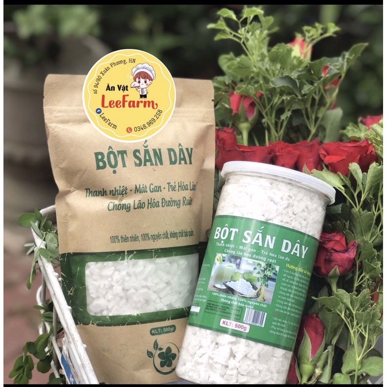 500GR BỘT SẮN DÂY NGUYÊN CHẤT LOẠI ĐẶC BIỆT KHÔNG PHA BỘT MÌ | ĐẶC SẢN ĐĂK LĂK