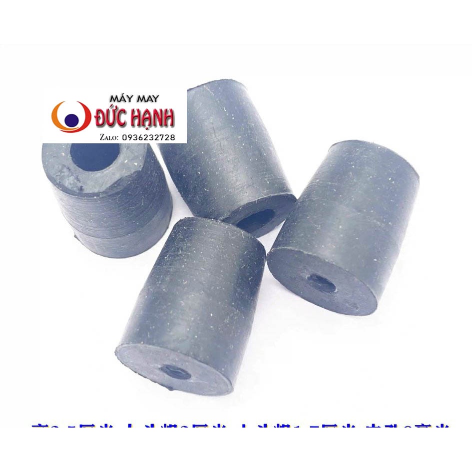 Bộ cao su lót chân đế máy vắt sổ Siruba và Pegasus -  4 cái