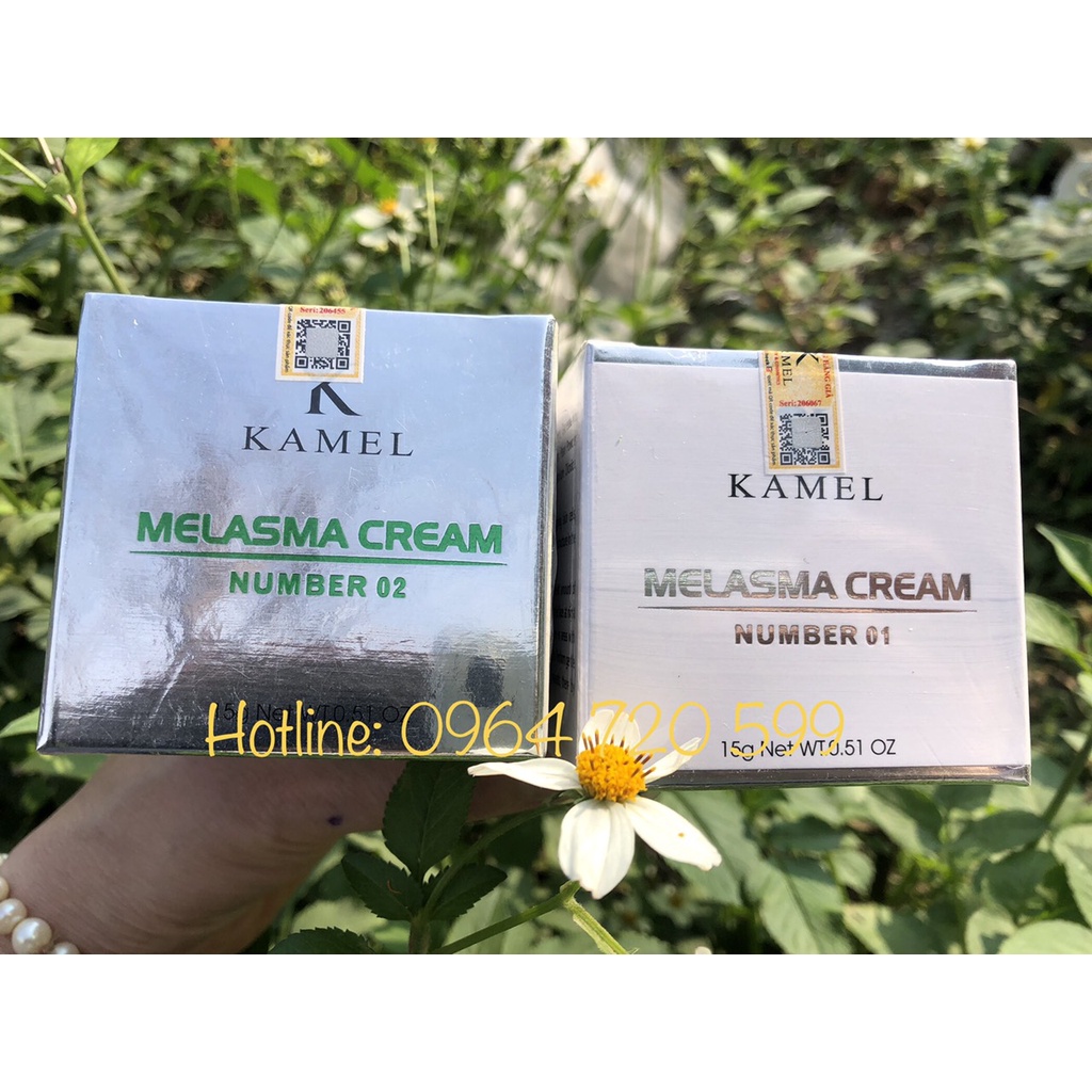 Kem Nám Mảng Melasma Cream 1 và 2 KARMEL (KAMEL)