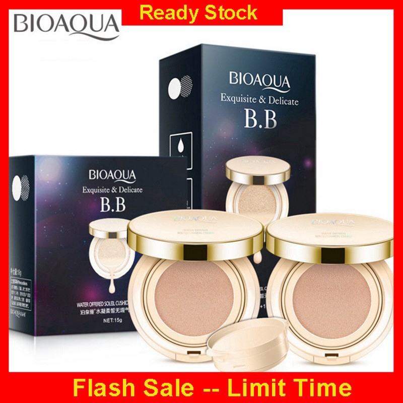 ❤️Ready Stock❤️ Park Springs Có Gối tự nhiên Bb Cream Kem che khuyết điểm Giữ ẩm tự nhiên