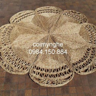 [BN123] Thảm lục bình hình bông hoa 1m8