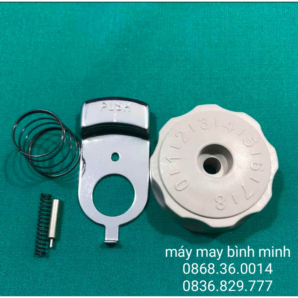 Núm vặn số PUSH (bộ núm số) máy may công nghiệp 1 kim