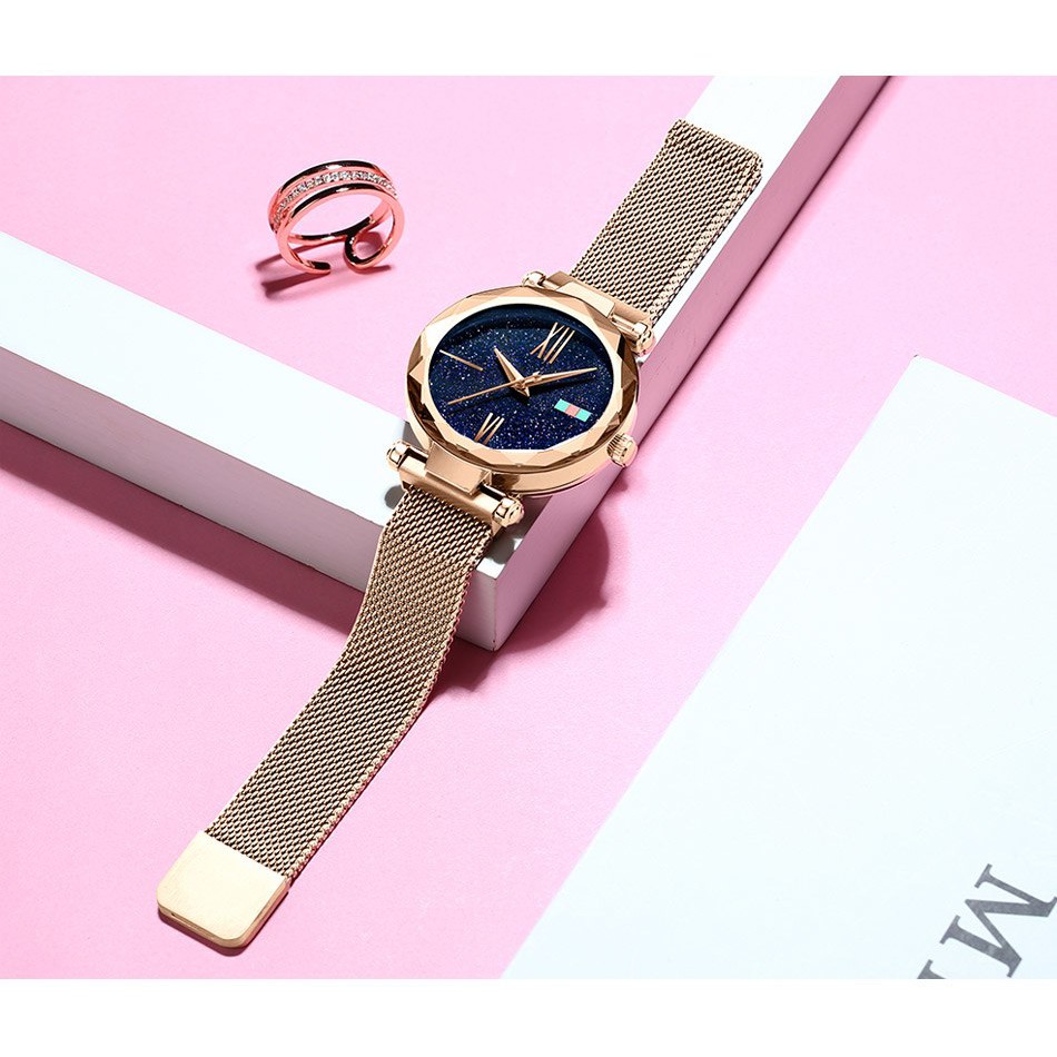 Đồng hồ dây nam châm midi dành cho nữ có nhiều màu