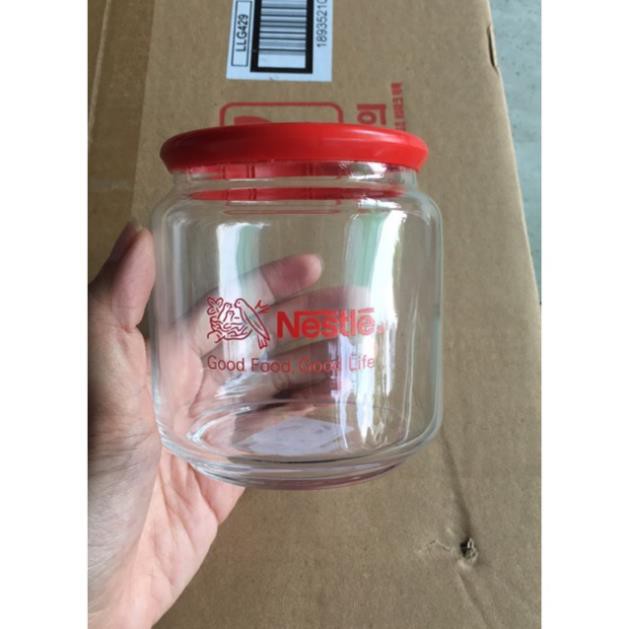 Hũ thủy tinh 500ml đến 1000 ml . Hộp tròn thủy tinh Rondo Luminarc 500ml/1000ml/1L/1 lit cao cấp
