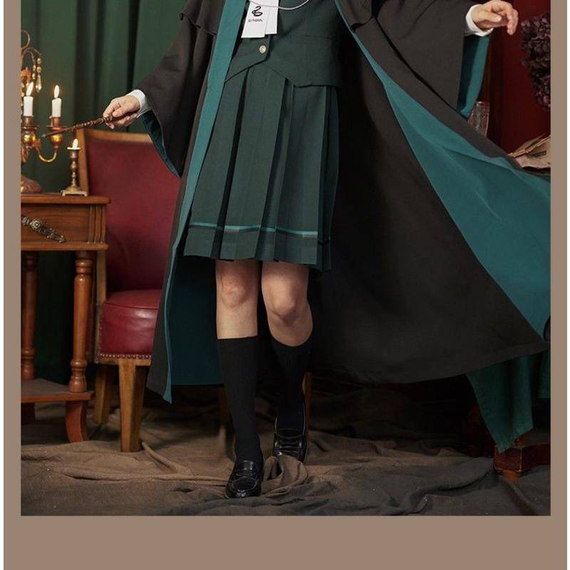 Harry Potter cosplay Harry Potter English Wind JK Áo choàng  đ ồng phục Harry Potter cos Universal Studios Show Lễ phục tốt nghiệp  Đ ảng