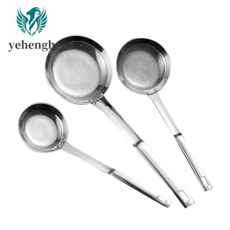 Multi-Functional Filter Spoon Stainless Steel Skimmer Strainer,3 Pcs