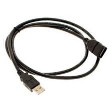 USB TO USB BLACK - CÁP USB ĐEN 1,5M