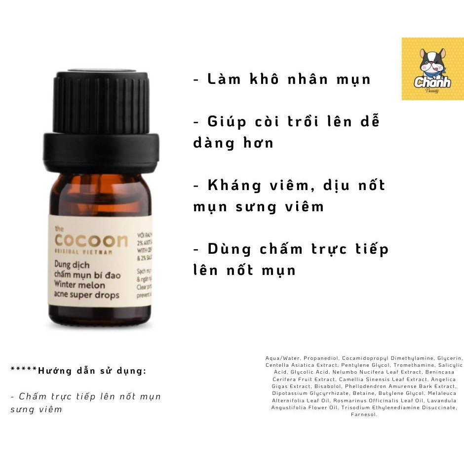 Tinh dầu tràm trà, bí đao Cocoon 5 mL | BigBuy360 - bigbuy360.vn