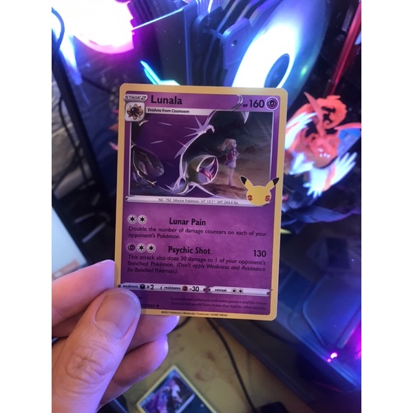 Thẻ bài lẻ Pokémon TCG kỷ niệm 25 năm chính hãng