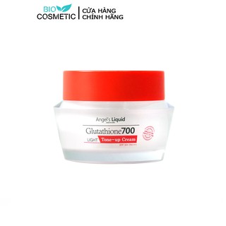Kem Dưỡng Trắng Da Nâng Tone, Chống Nắng Angel's Liquid Glutathione 700 Light Tone Up Cream (Ngày) 50ml