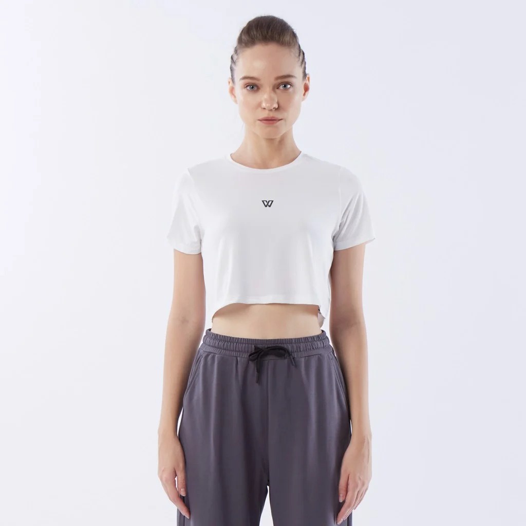 Áo thun Nữ Croptop Easywear ONWAYS chất liệu co giãn tốt, năng động cá tính