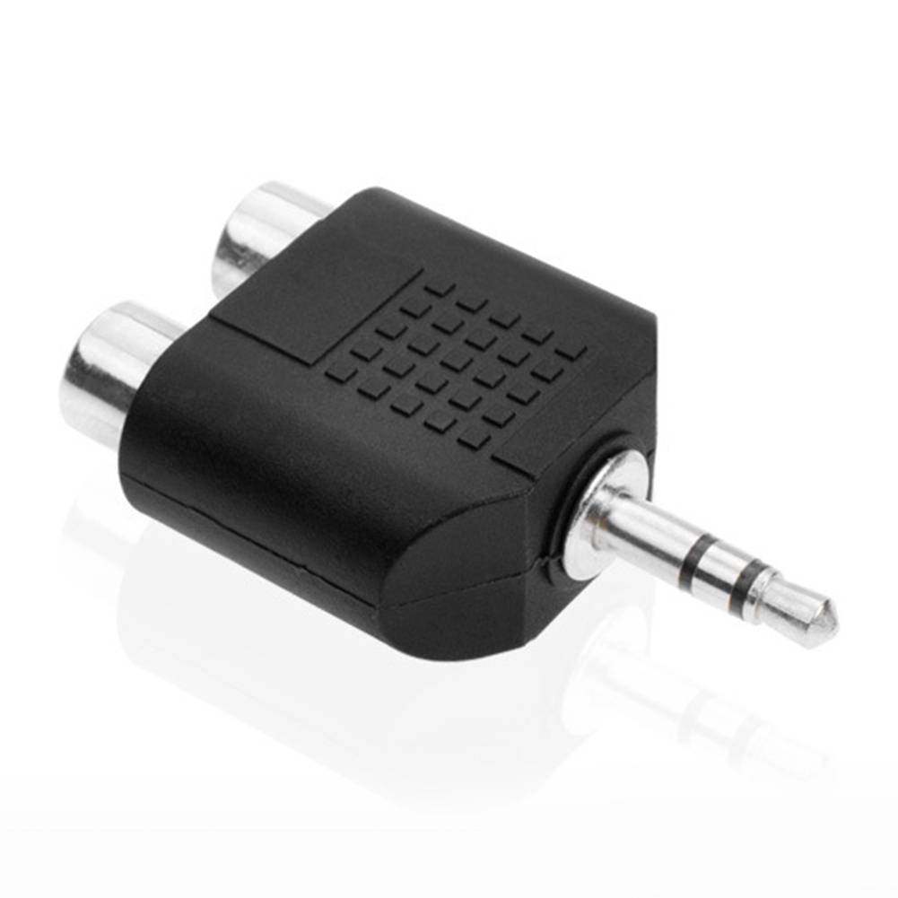 Dây cáp âm thanh chuyển tiếp đầu đực sang 2 RCA đầu cái 3.5mm