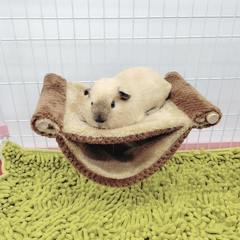Võng Nằm Bằng Vải Bông Treo Lồng Nuôi Chuột Hamster