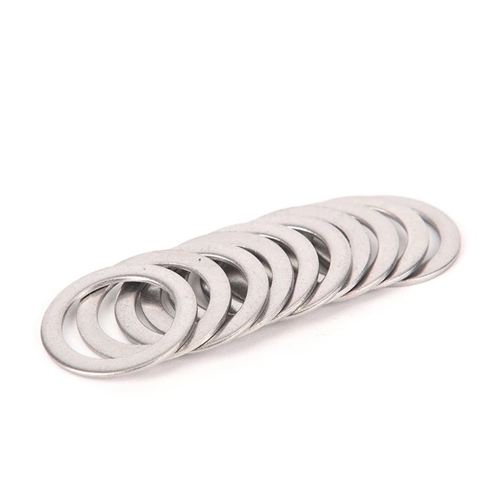 Set 10 Vòng Đệm Bảo Vệ Bàn Đạp Xe Đạp Thể Thao Bằng Thép Không Gỉ