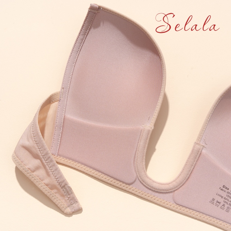 Áo Ngực Chữ U Selala Mỏng Nhẹ Nâng Đỡ Vòng 1 Siêu Đỉnh LT03